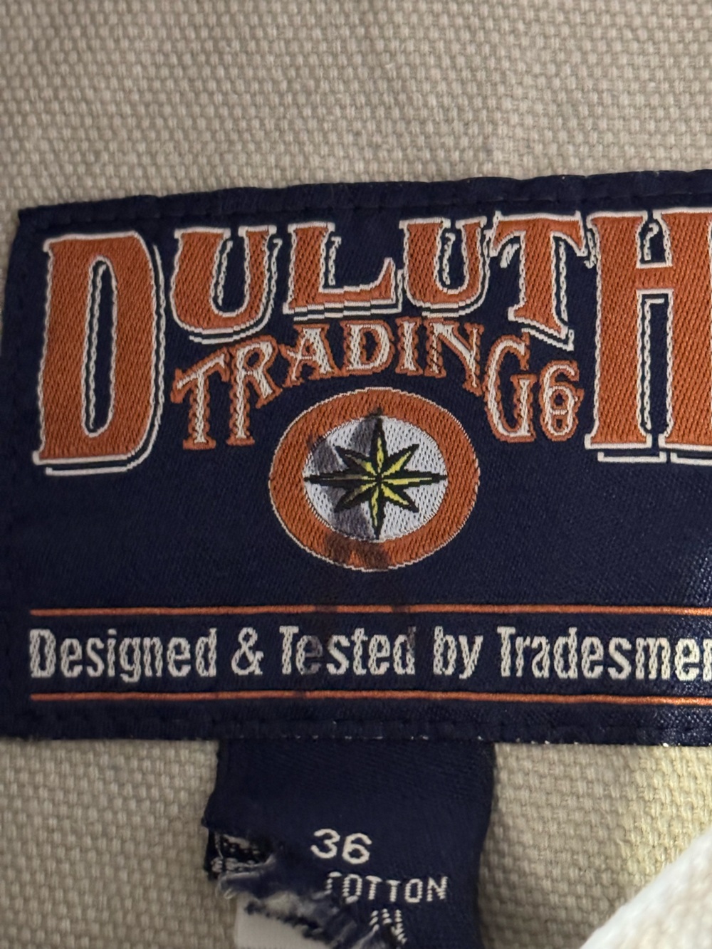 Duluth Trading Co Tan Men’s Flat Front Shorts - Picture 5 of 8